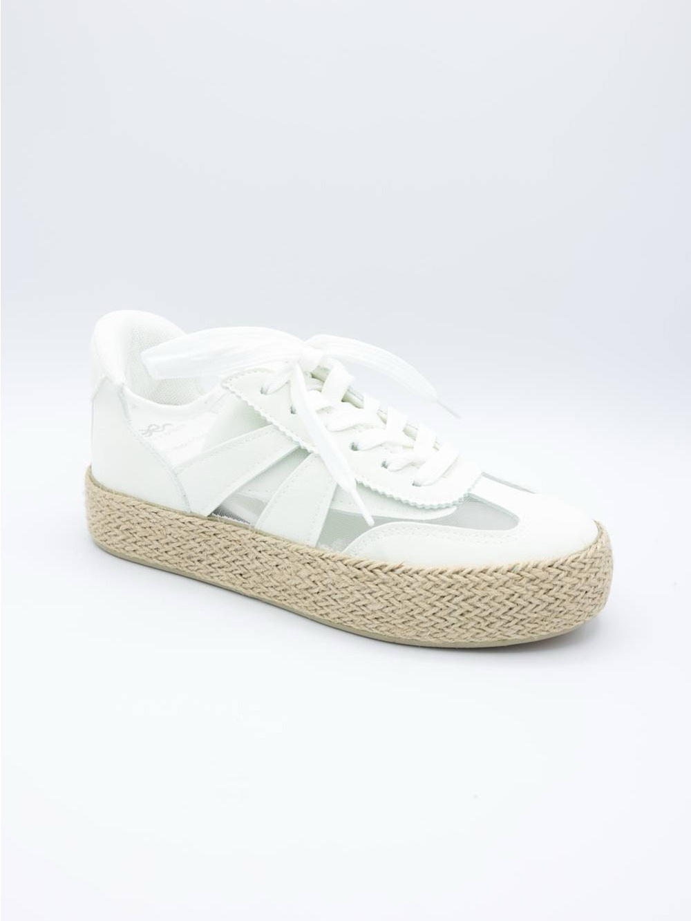 NWT Simply Southern Women’s White Platform Espadrille Sneaker Size 10